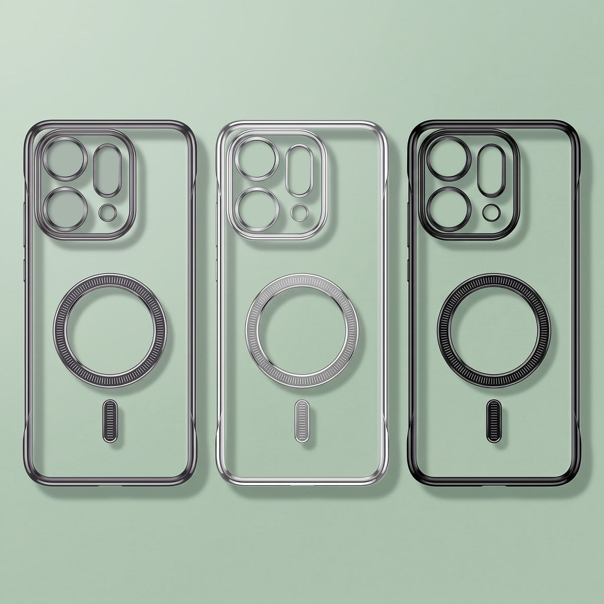 Oppo Reno 14 Pro 5G Frameless MagSafe Shockproof Case