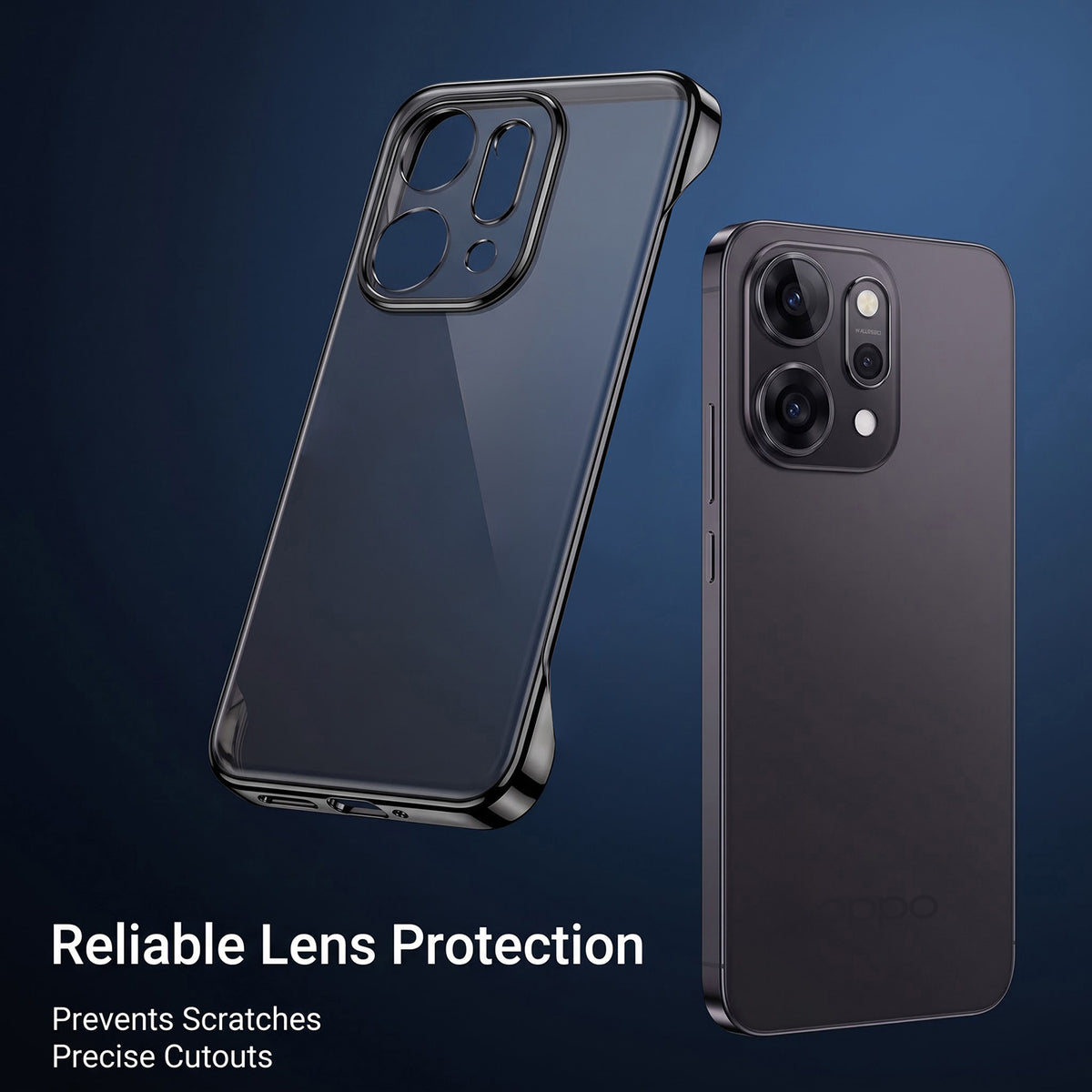 Oppo Reno 14 Pro 5G (100% Original) Ultra-Thin Frameless Lightweight Case