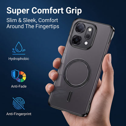 Oppo Reno 14 Pro 5G Frameless MagSafe Shockproof Case