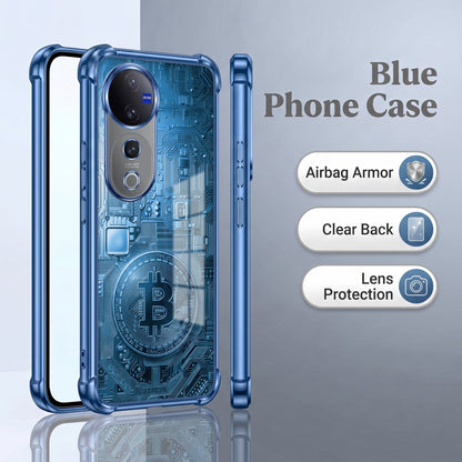 Vivo V40 Pro 5G Bitcoin Airbags Printed Back Case