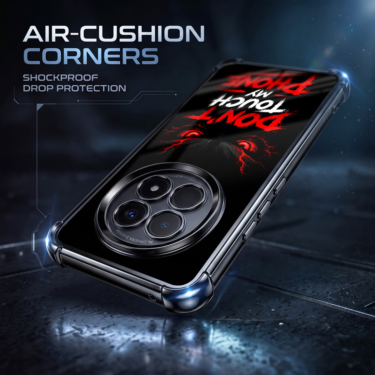 Oppo F29 5G Don't Touch My Phone Airbags Printed Back Case