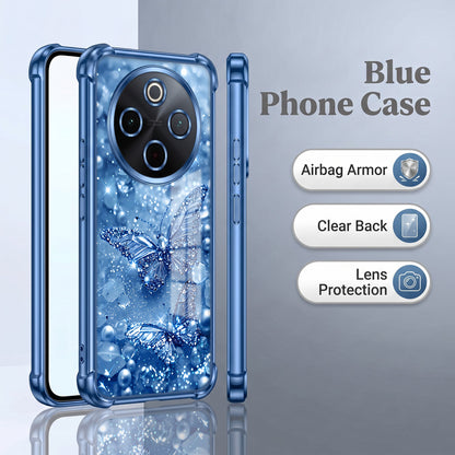 Vivo T4 5G Butterfly Airbags Printed Back Case