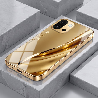 OnePlus 13s 5G Luxury Infinity Energy Gold Electroplated Glass Phone Case