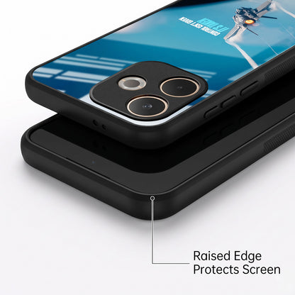 Oppo A5 Pro 5G Fighter Jet Control Acrylic Glass Back Case
