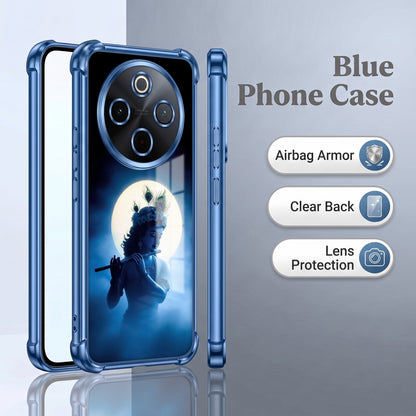 Vivo T4 5G Midnight Krishna Airbags Printed Back Case