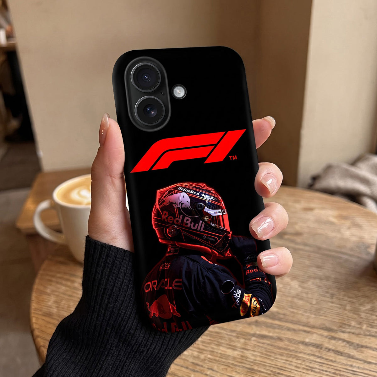 iPhone 16 5G F1 Racing Car Driver Protective Cases