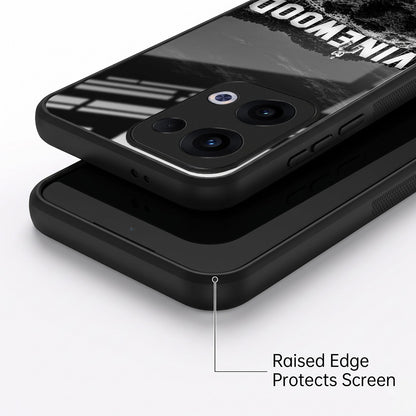 Oppo Reno 13 5G Premium Acrylic Shockproof Glass Back Case (Vinewood)