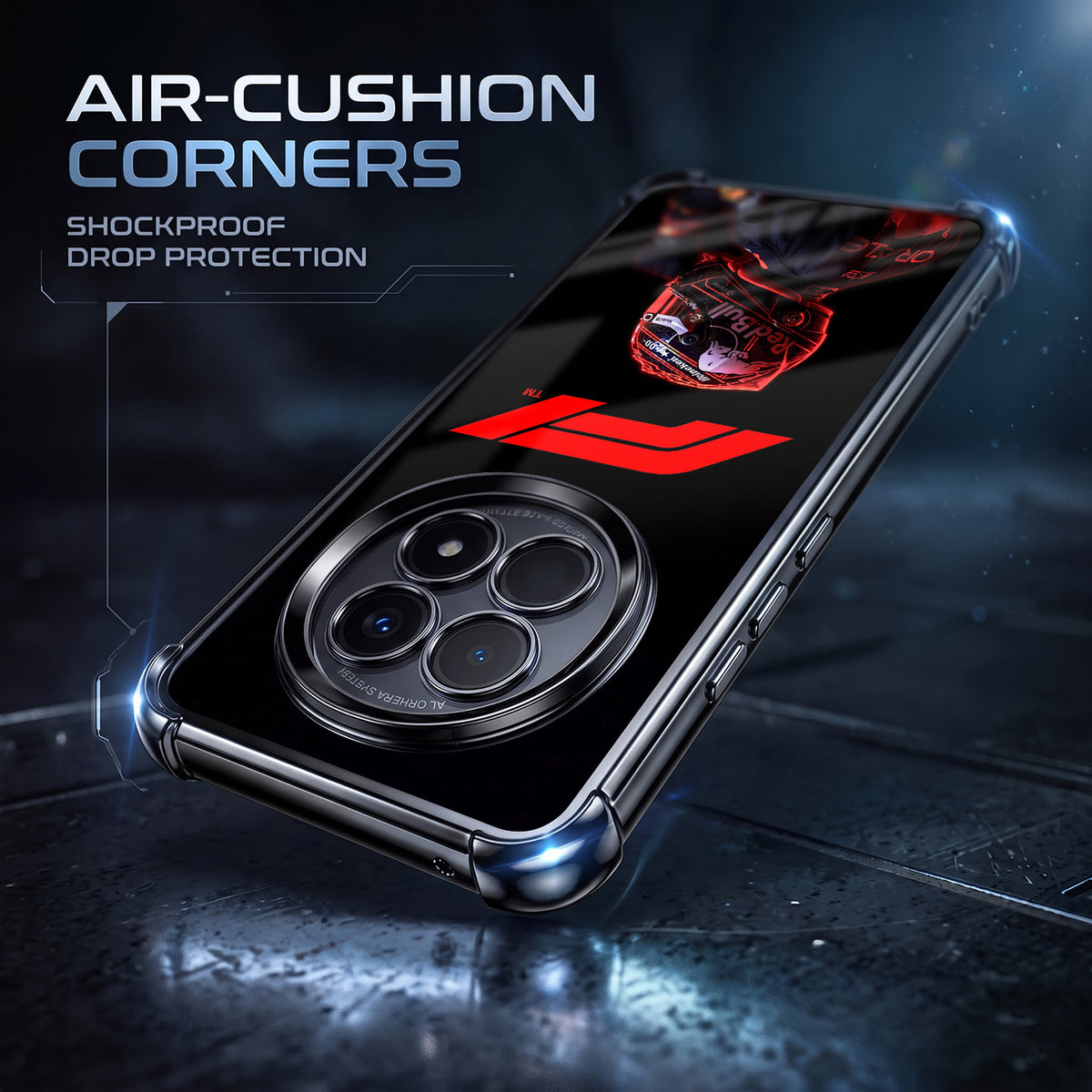 Oppo F29 5G F1 Rider Airbags Printed Back Case