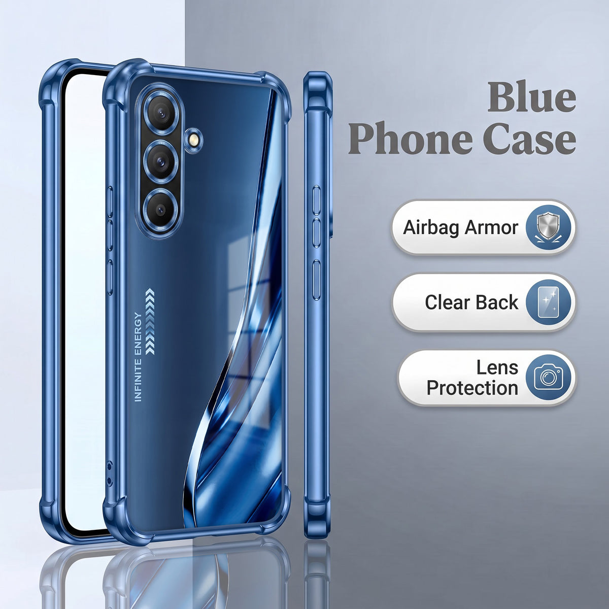 Samsung Galaxy A36 5G Premium Infinity Energy Airbags Printed Back Case