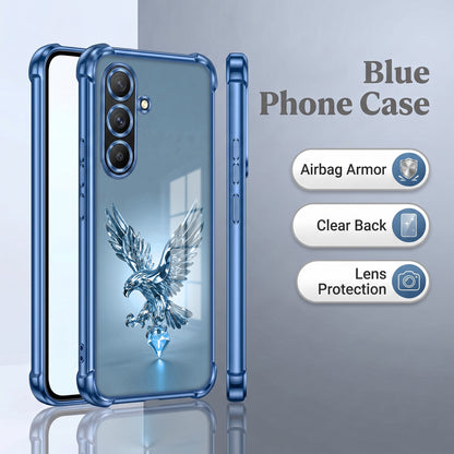 Samsung Galaxy A56 5G Blue Eagle Airbags Printed Back Case