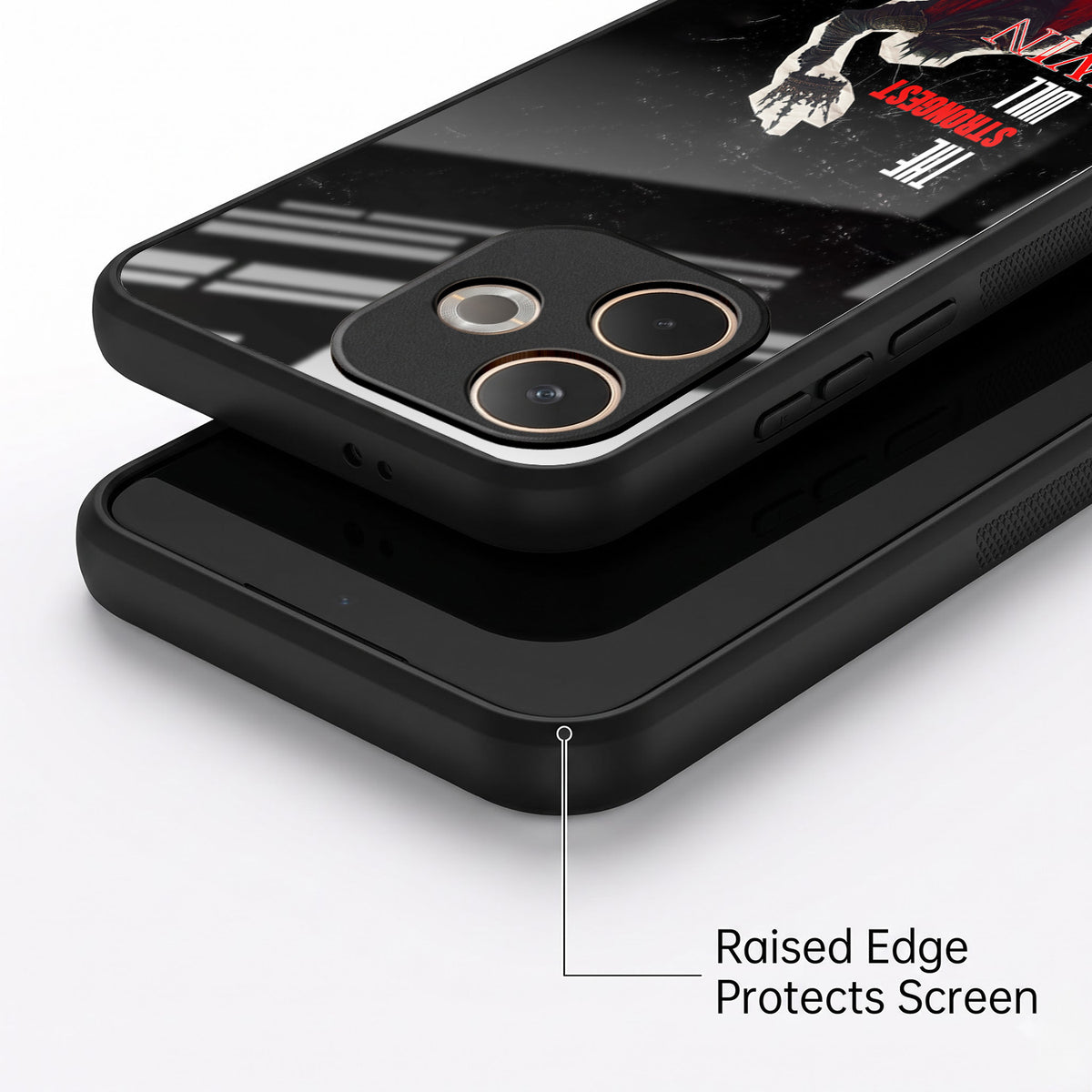 Oppo A5 Pro 5G The Strongest Will Win Acrylic Glass Back Case