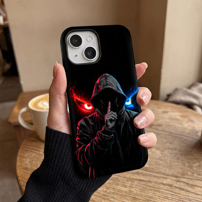 iPhone 15 5G Hooded Shadow Demon Protective Case