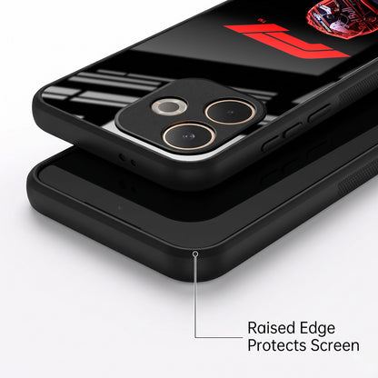 Oppo A5 Pro 5G F1 Racing Car Driver Acrylic Glass Back Case