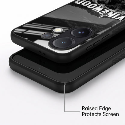 Vivo V60 5G Premium Acrylic Shockproof Glass Back Case (Vinewood)