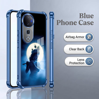 Vivo V40 Pro 5G Midnight Krishna Airbags Printed Back Case