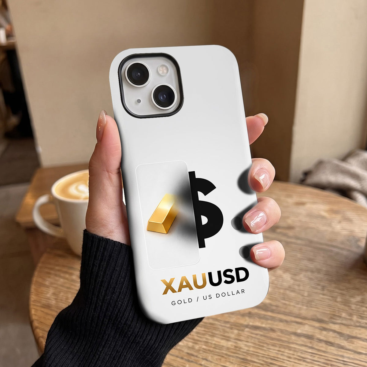 iPhone 15 5G Luxury XAU/USD Protective Case