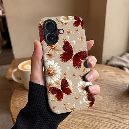 iPhone 16 5G Butterfly Floral Protective Case
