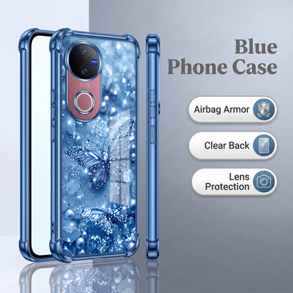 Vivo V50 5G Butterfly Airbags Printed Back Case