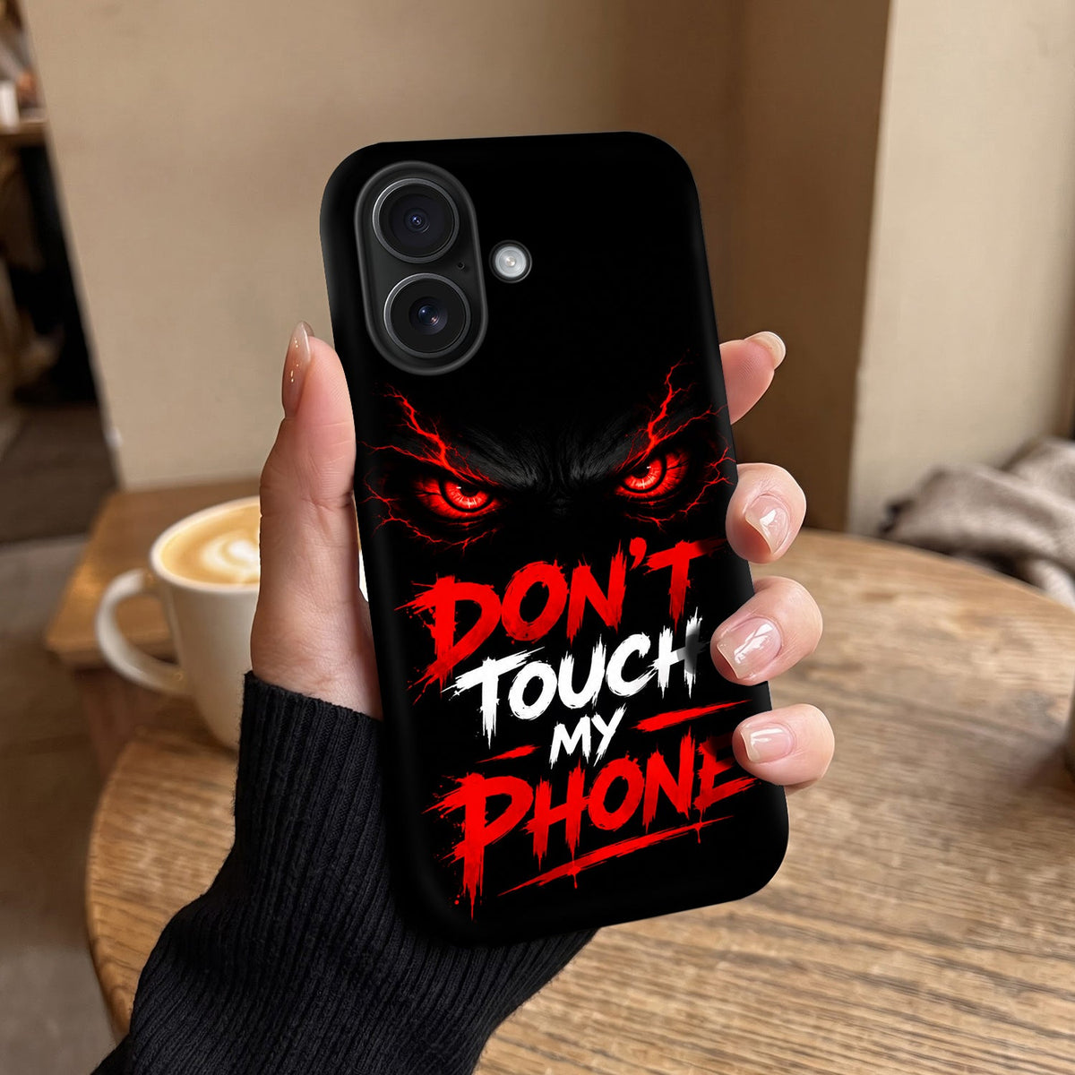 iPhone 16 5G Don't Touch My Phone Protective Case