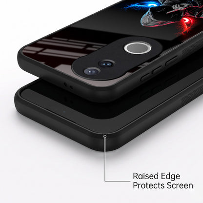 Vivo V50 5G Hooded Shadow Demon Acrylic Glass Back Case