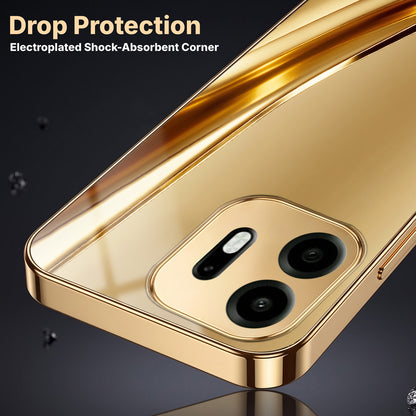 OnePlus N6 5G Luxury Infinity Energy Gold Electroplated Glass Phone Case