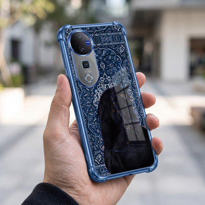Vivo V40 Pro 5G Premium Royal Horse Airbags Printed Back Case