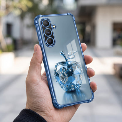 Samsung Galaxy A56 5G Blue Apple Airbags Printed Back Case