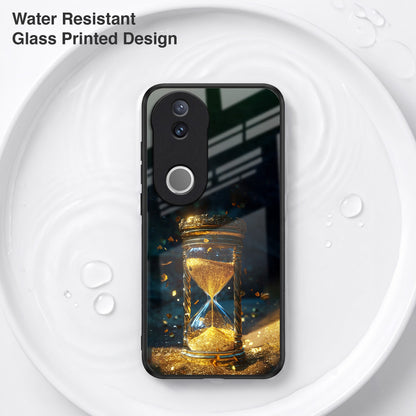 Vivo V50 5G Golden Hour Glass Acrylic Glass Back Case