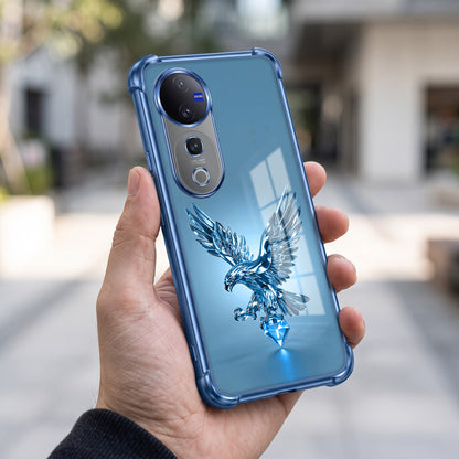 Vivo V40 Pro 5G Blue Eagle Airbags Printed Back Case