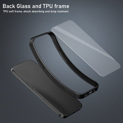 OPPO F29 Pro 5G Premium Acrylic Shockproof Glass Back Case (Volcanic Gold)