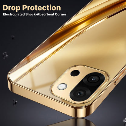 OnePlus 13s 5G Luxury Infinity Energy Gold Electroplated Glass Phone Case
