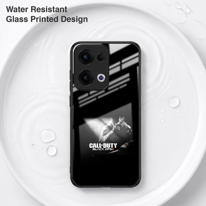 Oppo Reno 13 5G Premium Acrylic Shockproof Glass Back Case (Gamer Edition)