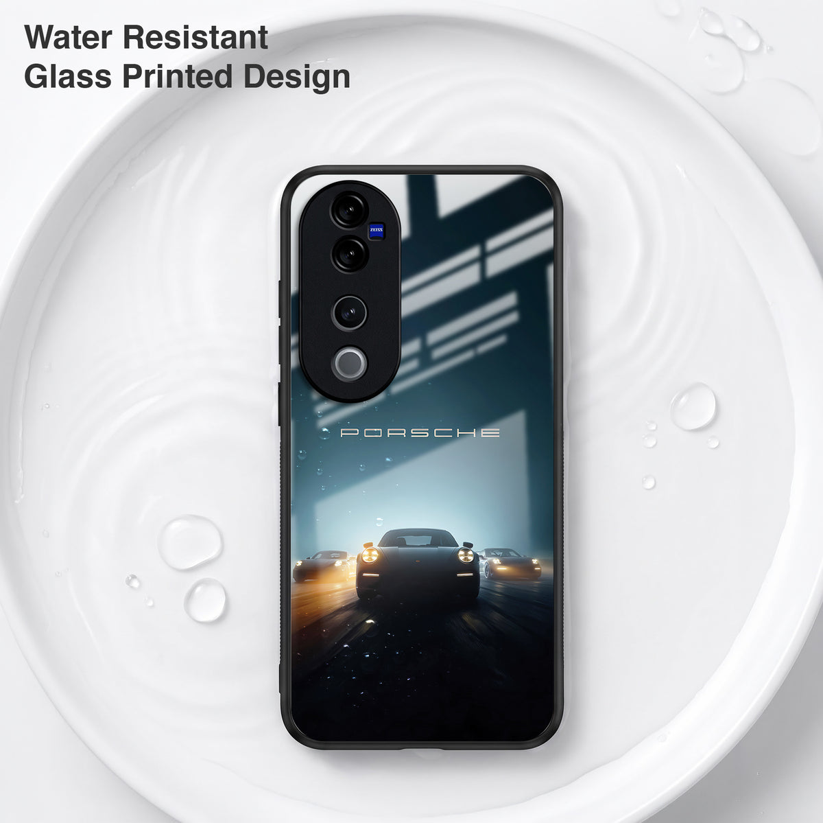 Vivo V40 Pro 5G Porsche Acrylic Glass Back Case