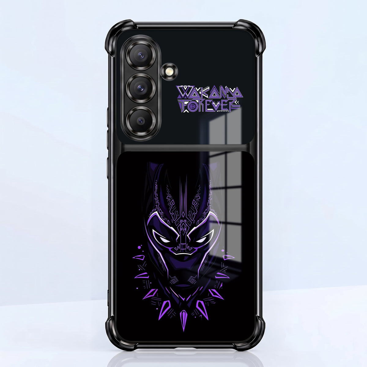 Samsung Galaxy A36 5G Wakanda Forever Dual-Tone Transparent Airbags Case