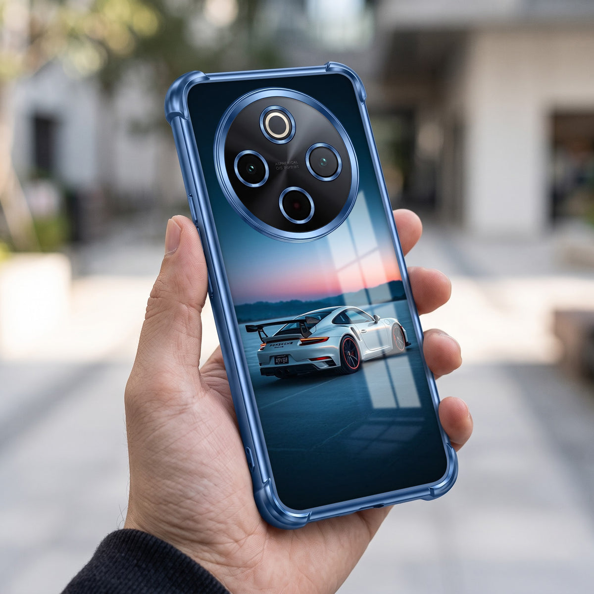Vivo T4 5G Porsche Airbags Printed Back Case