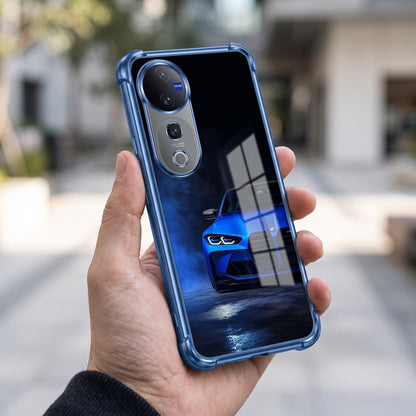 Vivo V40 Pro 5G BMW Sport Car Airbags Printed Back Case