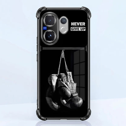 Vivo V60 5G Boxing Edition Dual-Tone Transparent Airbags Case