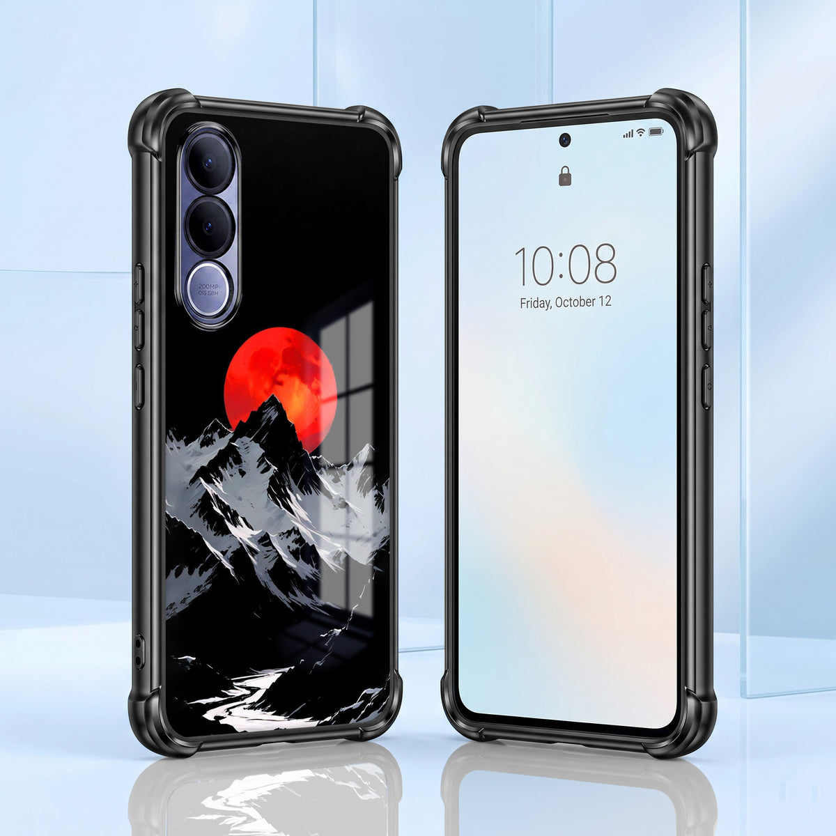 Vivo V70 FE 5G Blood Moon Airbags Printed Back Case