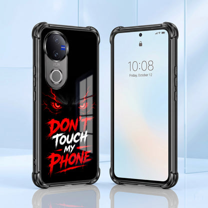 Vivo V50 5G Don't Touch My Phone Airbags Printed Back Case