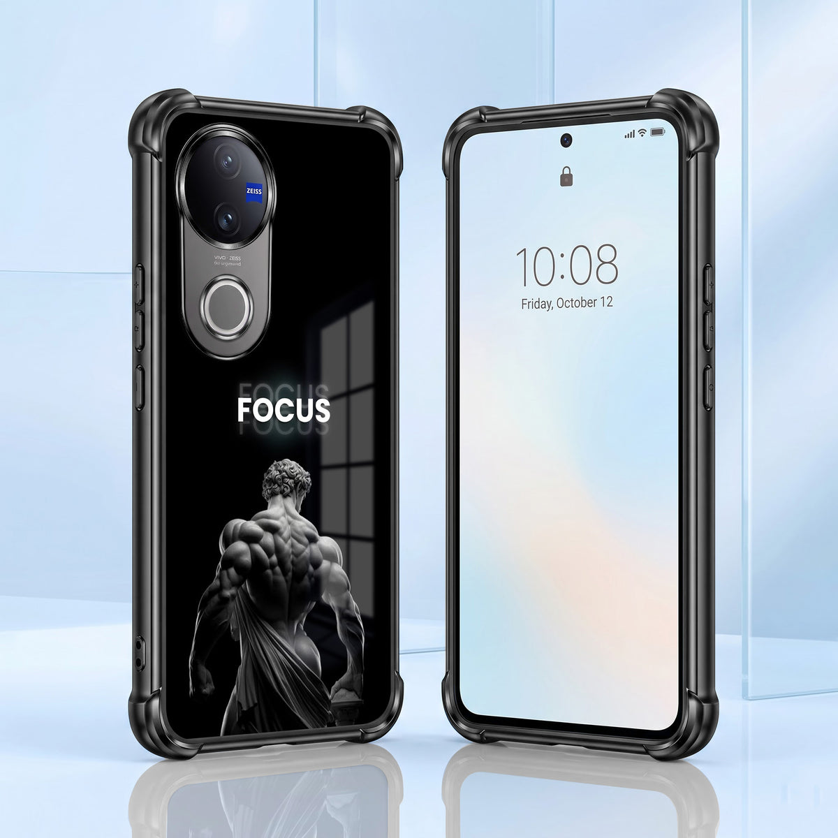 Vivo V50 5G Focus Airbags Printed Back Case