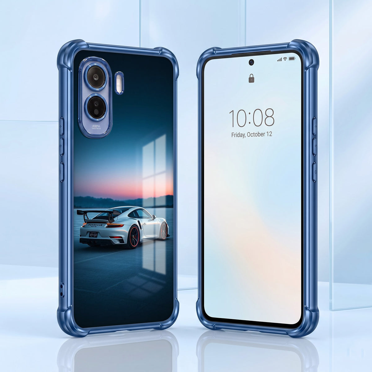 Vivo T5 Pro 5G Porsche  Airbags Printed Back Case