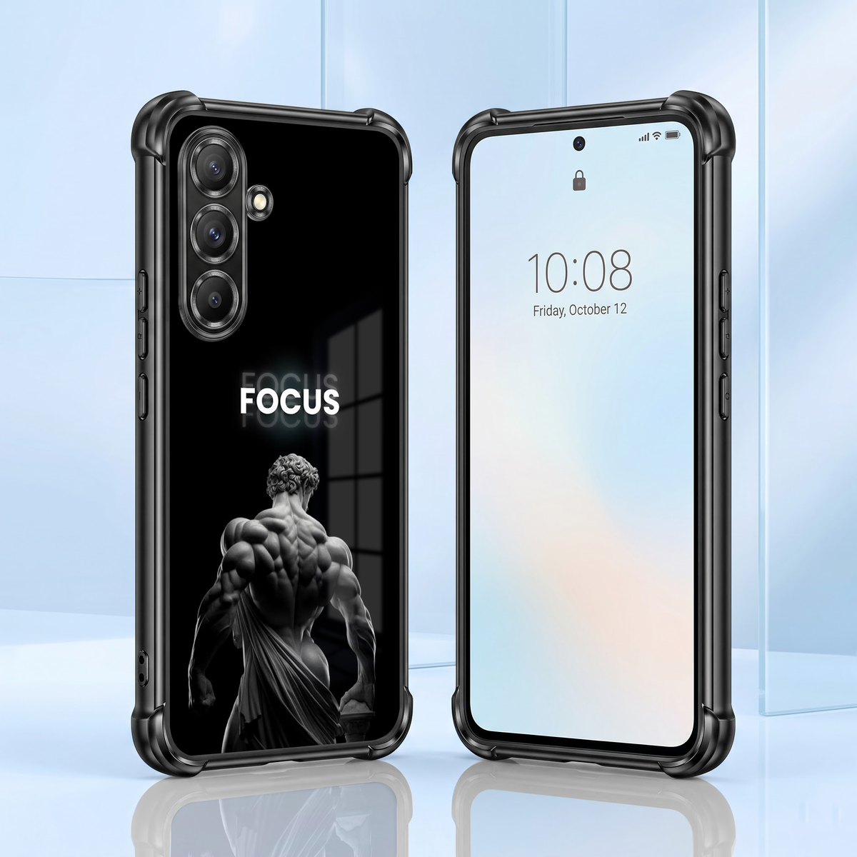 Samsung Galaxy A56 5G Focus Airbags Printed Back Case