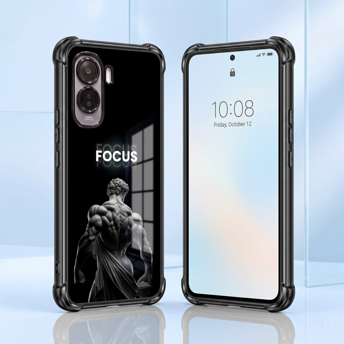Vivo T5 Pro 5G Focus Airbags Printed Back Case