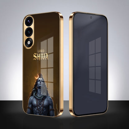 OnePlus Nord 5 5G Lord Shiva Gold Electroplated Glass Phone Back Case