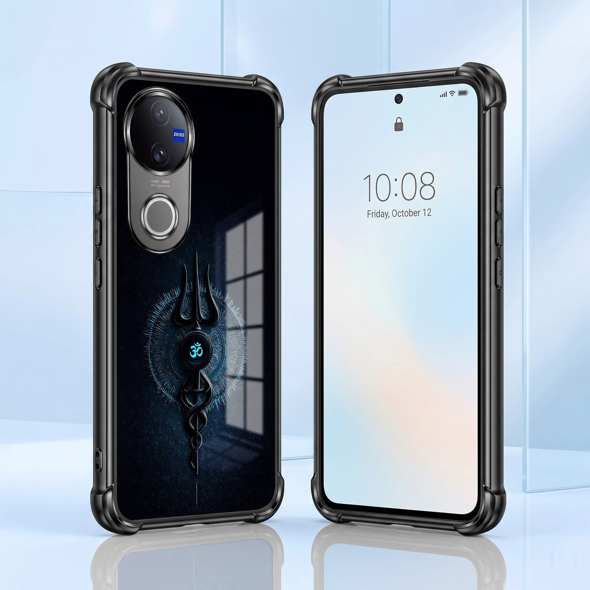 Vivo V50 5G Shiva Aura Airbags Printed Back Case