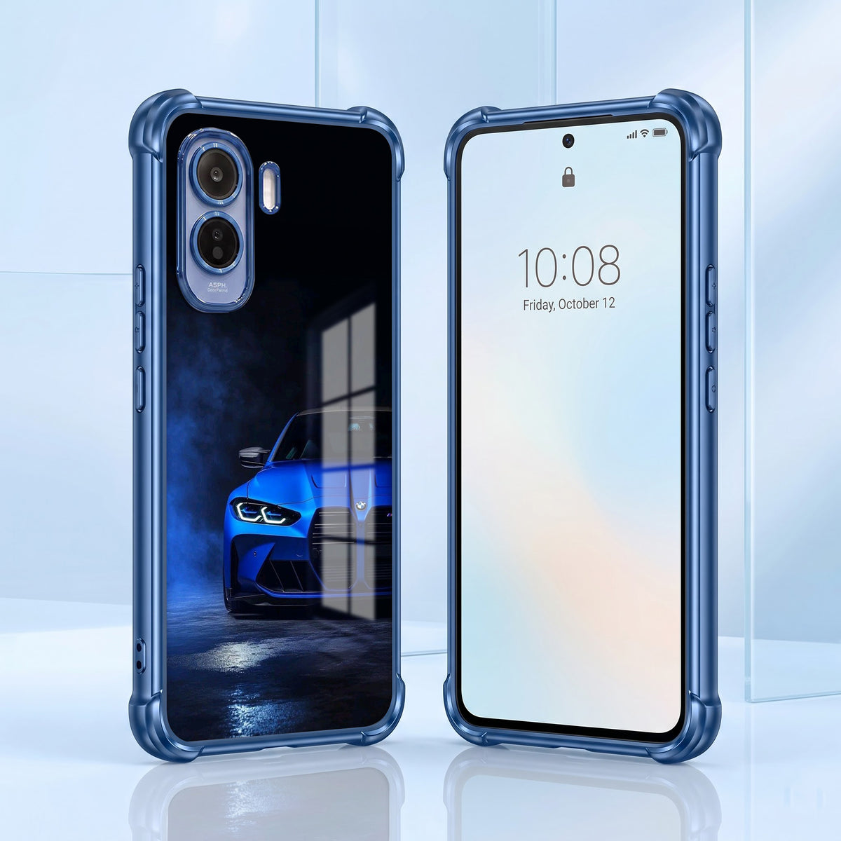 Vivo T5 Pro 5G BMW Sport Car Airbags Printed Back Case