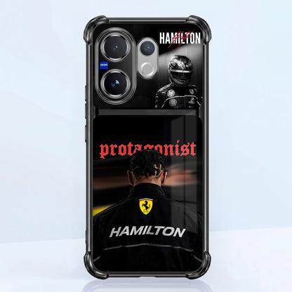 Vivo V60 5G Hamilton Dual-Tone Transparent Airbags Case