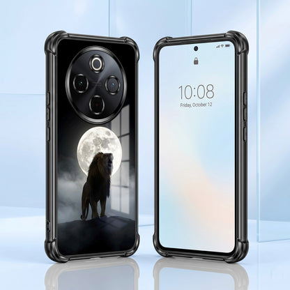 Vivo T4 5G Lunar Wolf Airbags Printed Back Case