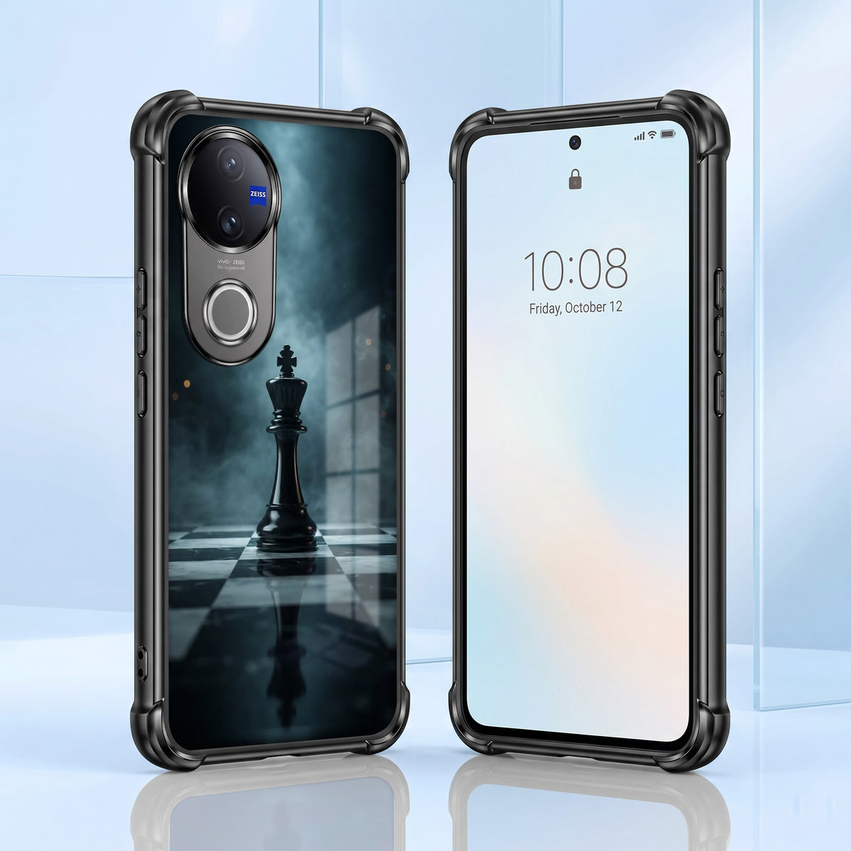 Vivo V50 5G Checkmate Airbags Printed Back Case