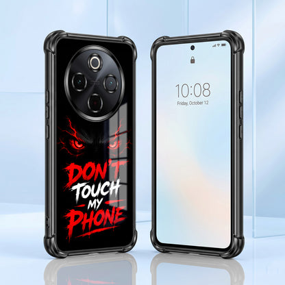 Vivo T4 5G Don't Touch My Phone Airbags Printed Back Case